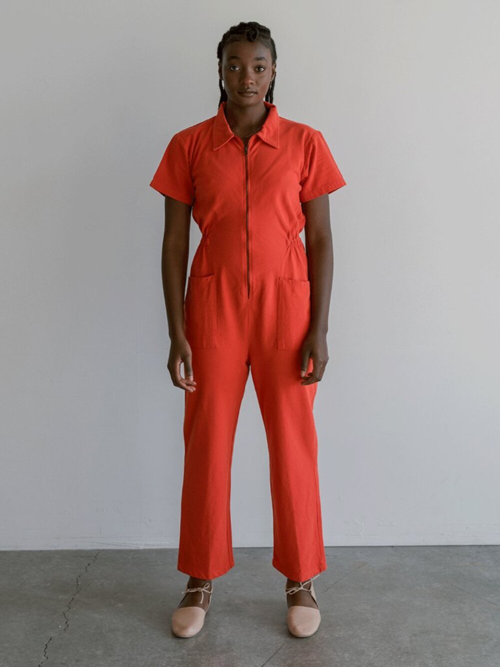 Nobile utility jumpsuit in Paprika - S